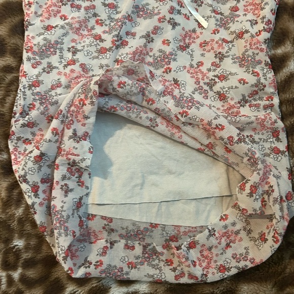 Floral Lace Trim Dress - Picture 4 of 7